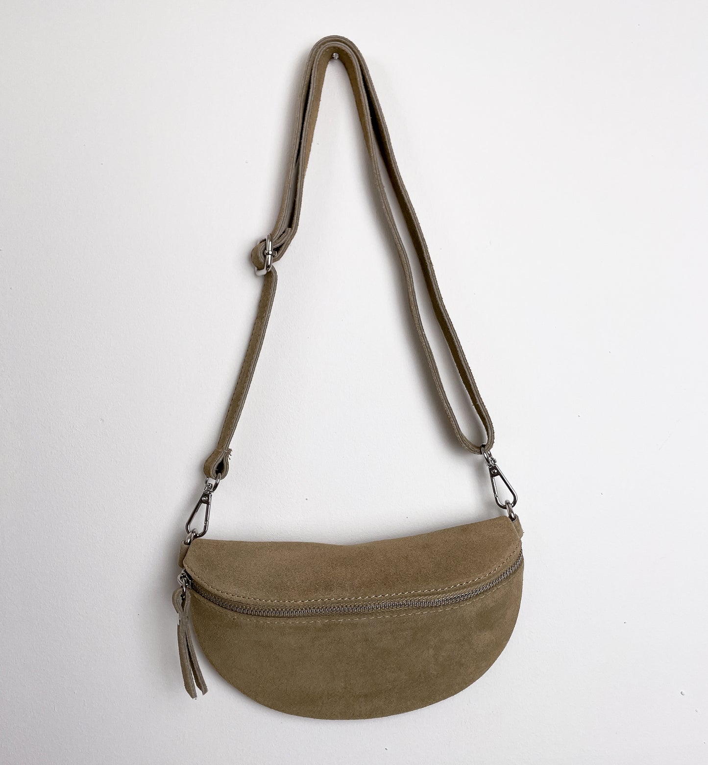 Lissabon Wildleder Bauchtasche